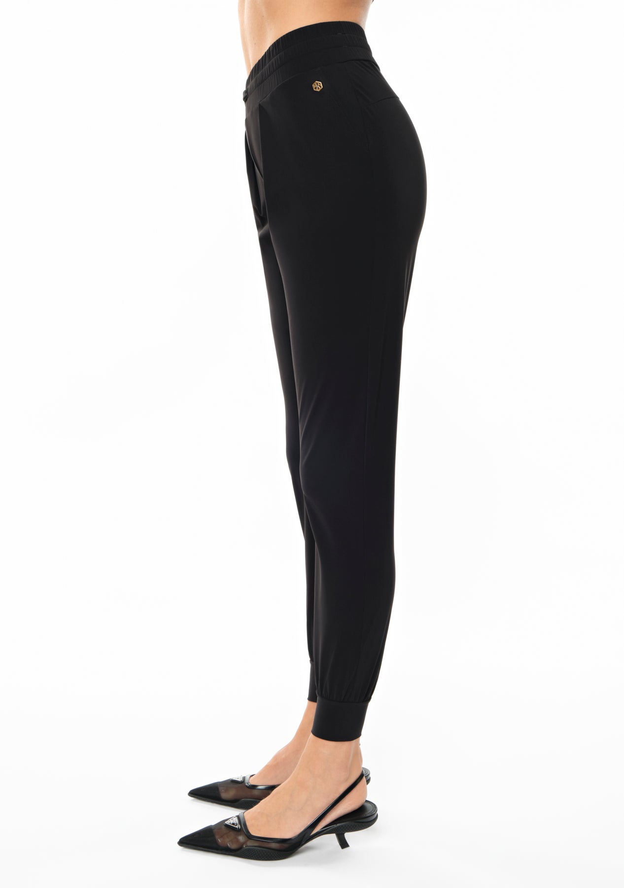 LUXE LÉGER Track Pants black