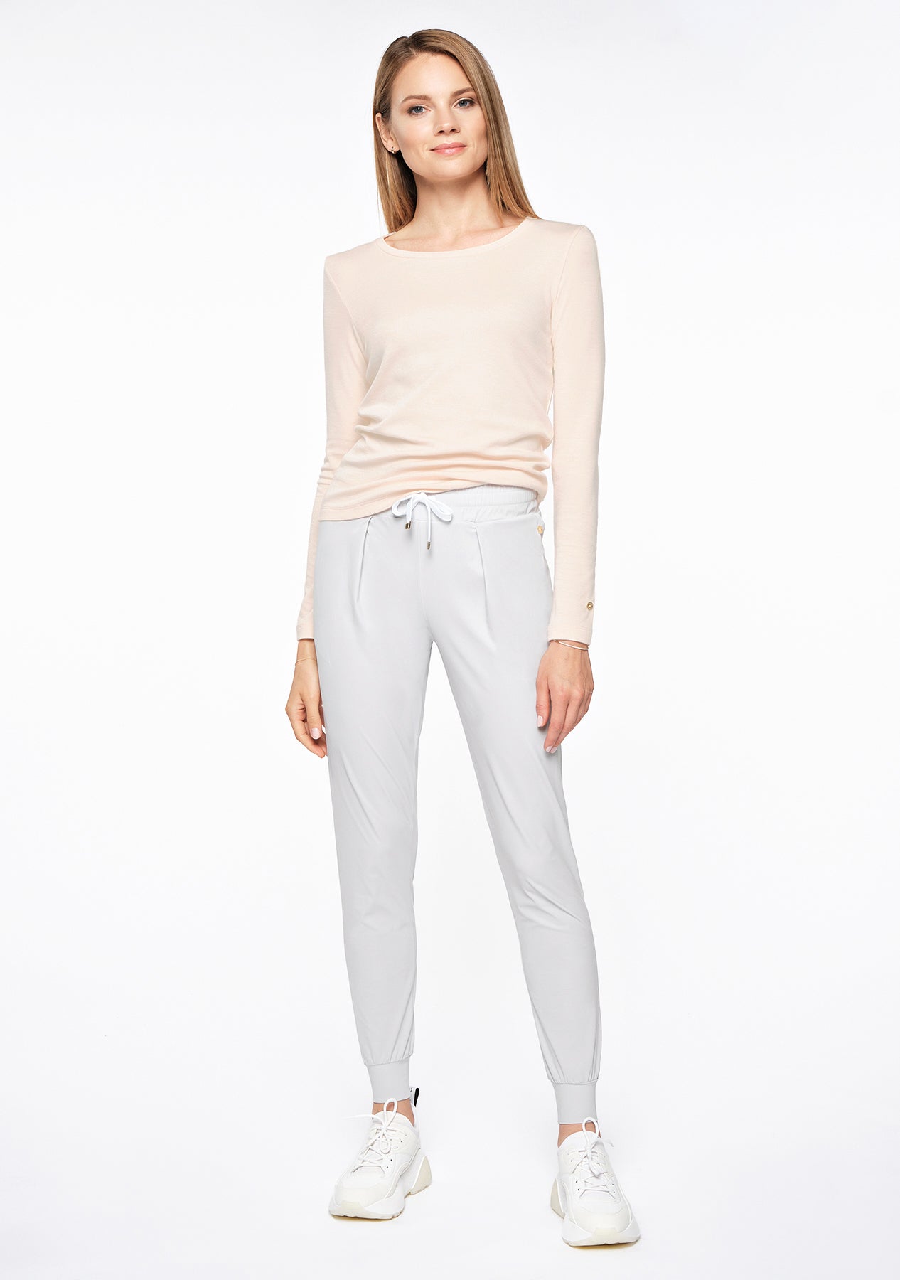LUXE LÉGER Track Pants perla