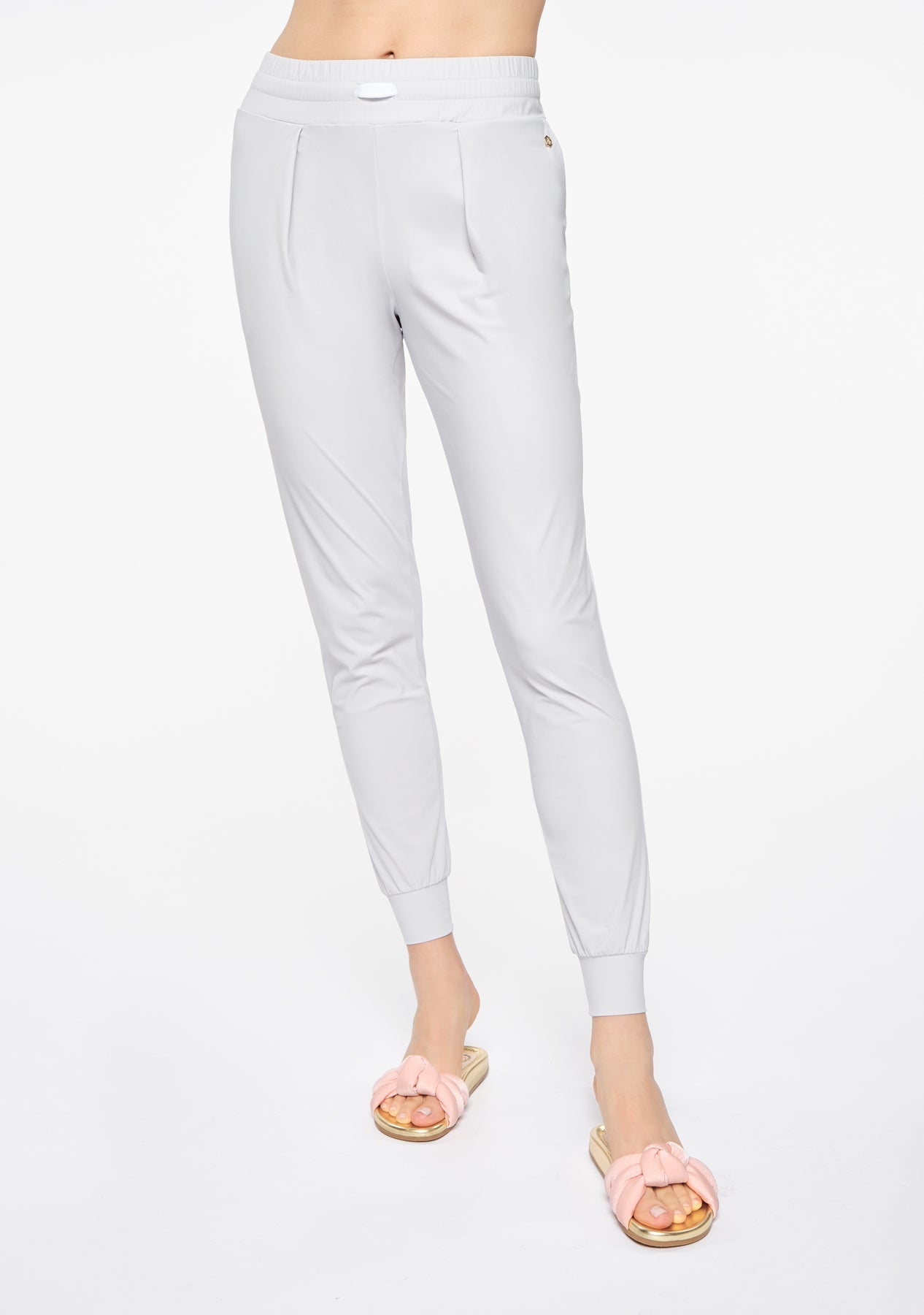 LUXE LÉGER Track Pants perla