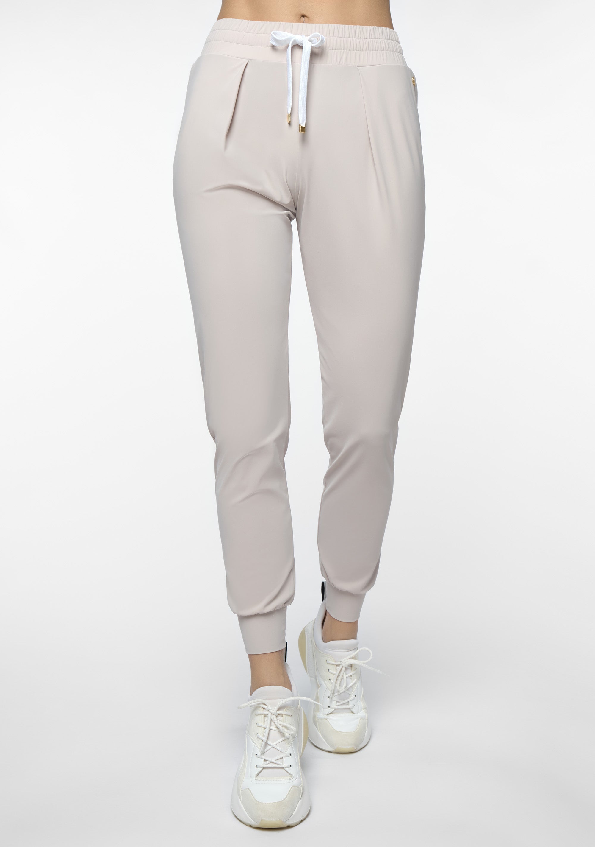 LUXE LÉGER Track Pants sheer