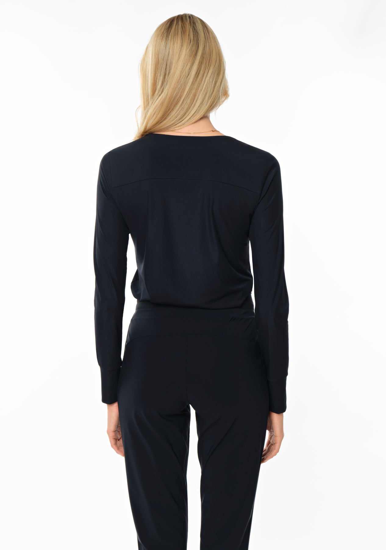 LEGEND Silken Light Blouse deep navy