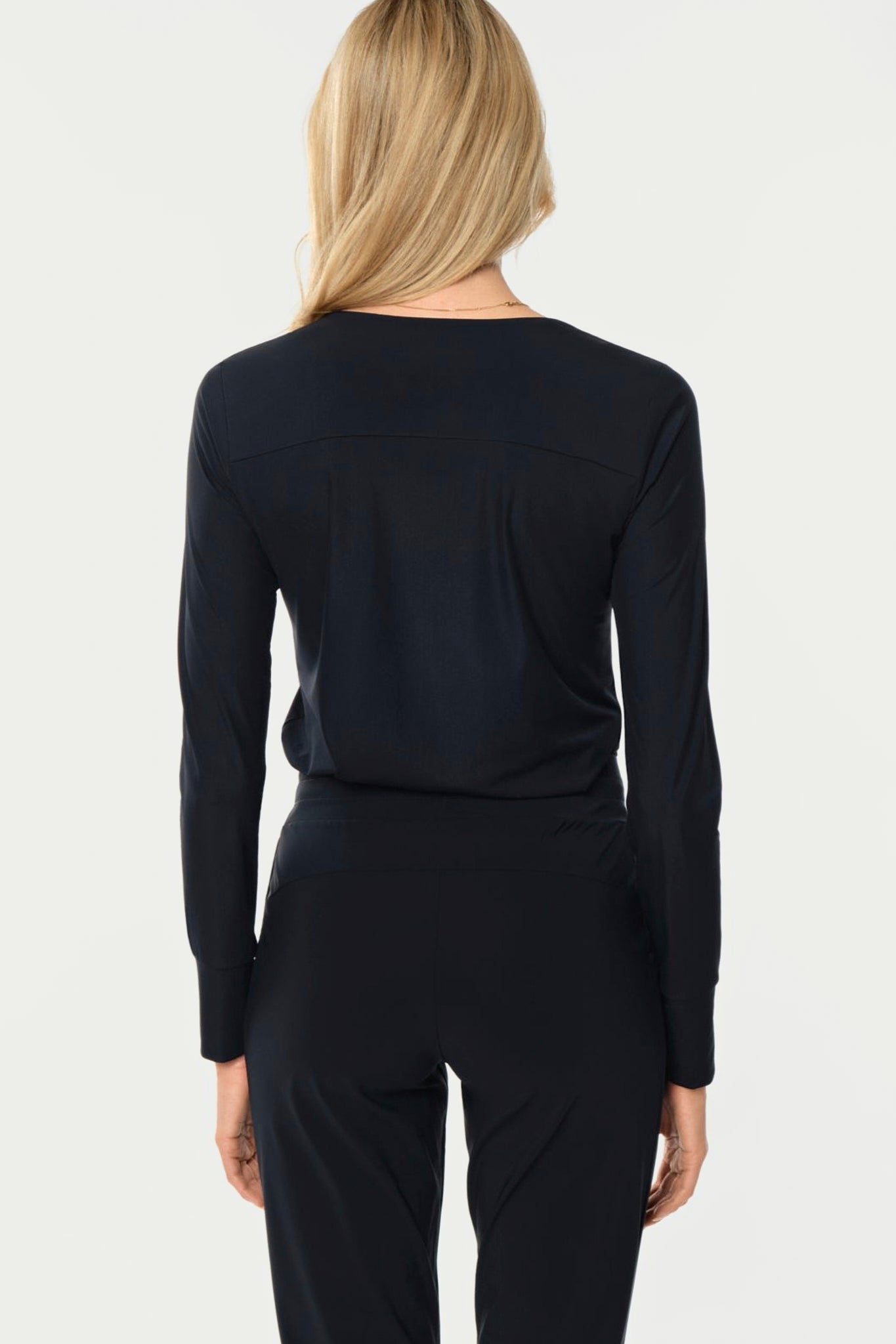 LEGEND Silken Light Blouse deep navy