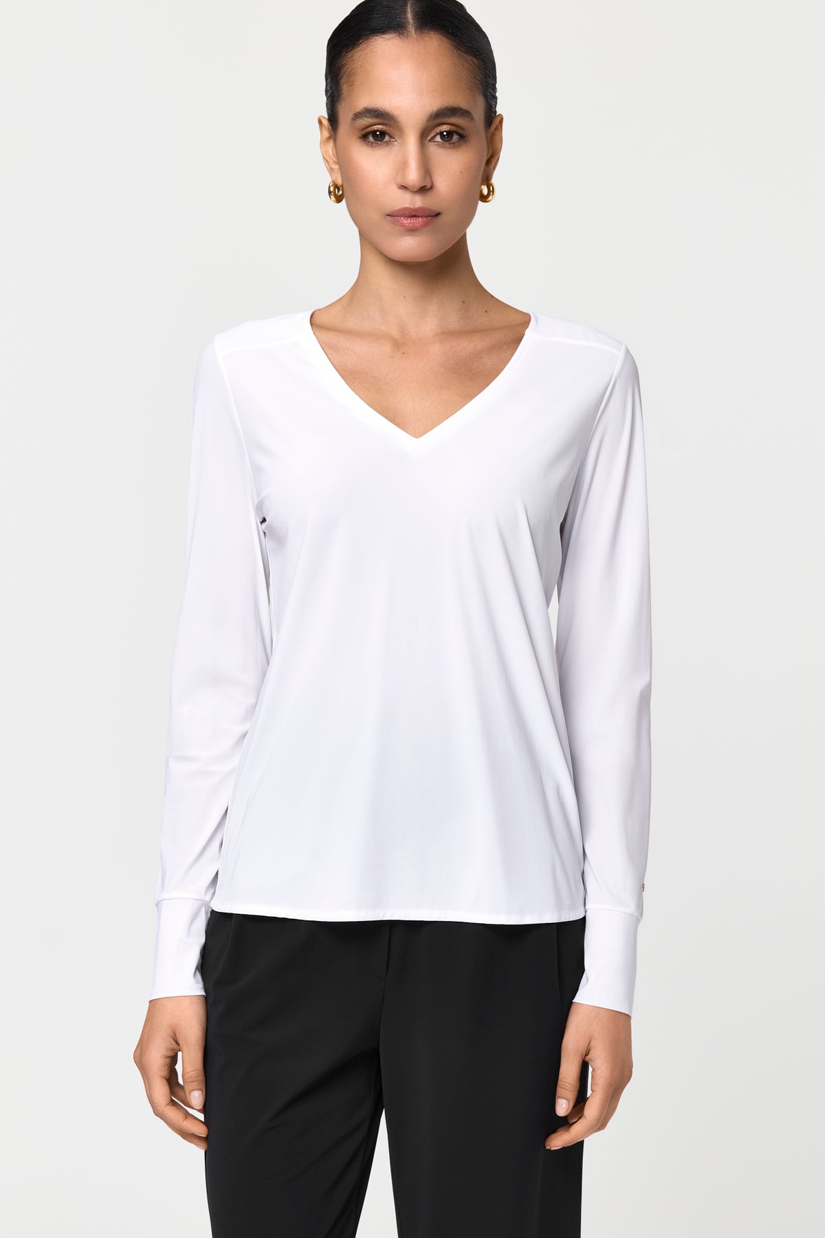 LEGEND Silken Light Blouse feather white