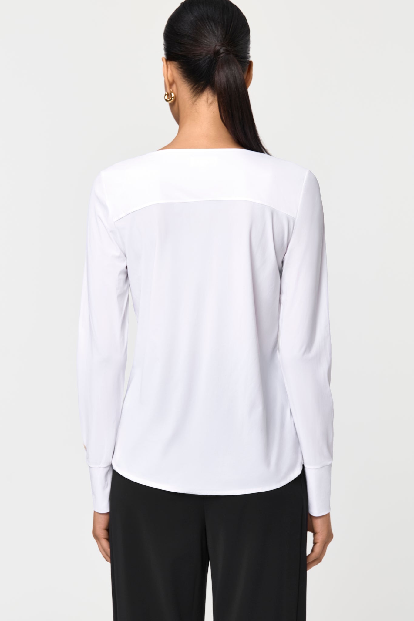 LEGEND Silken Light Blouse feather white