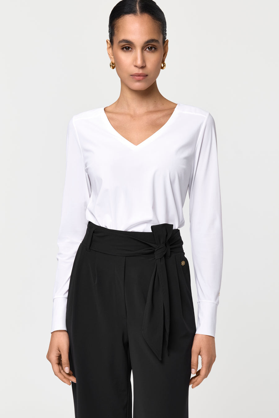 LEGEND Silken Light Bluse feather white