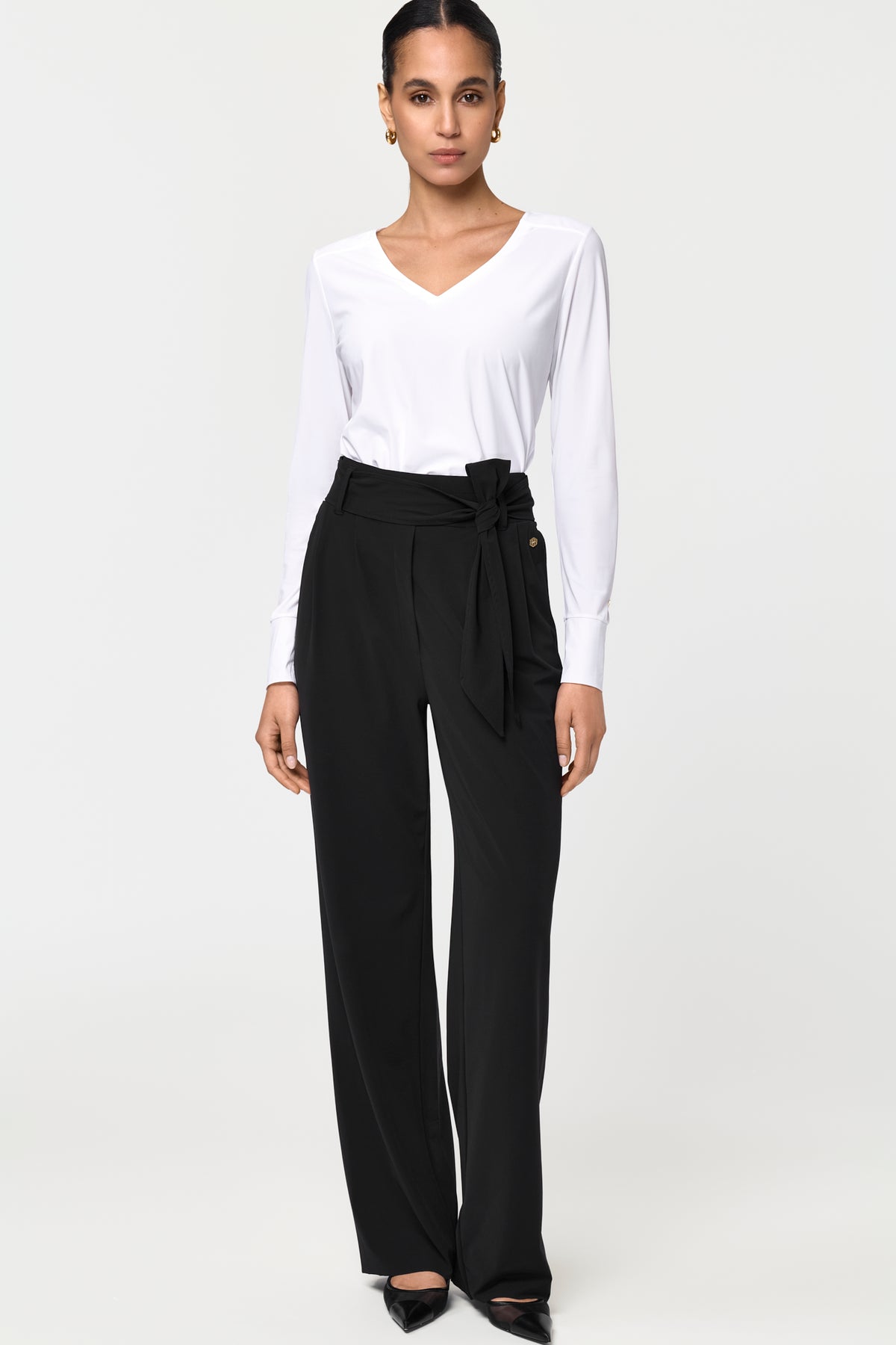 LEGEND Silken Light Blouse feather white