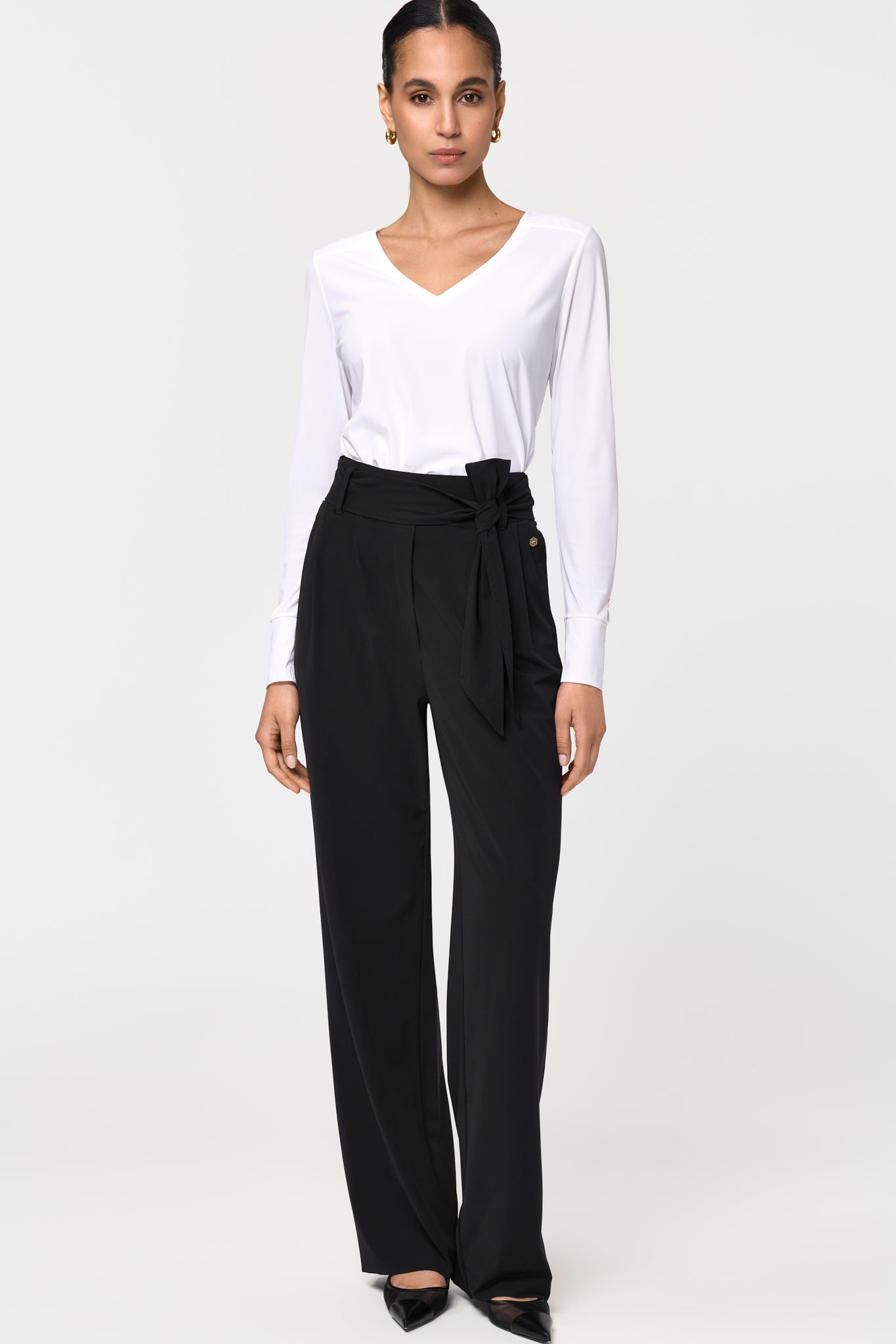 LEGEND Silken Light Blouse feather white