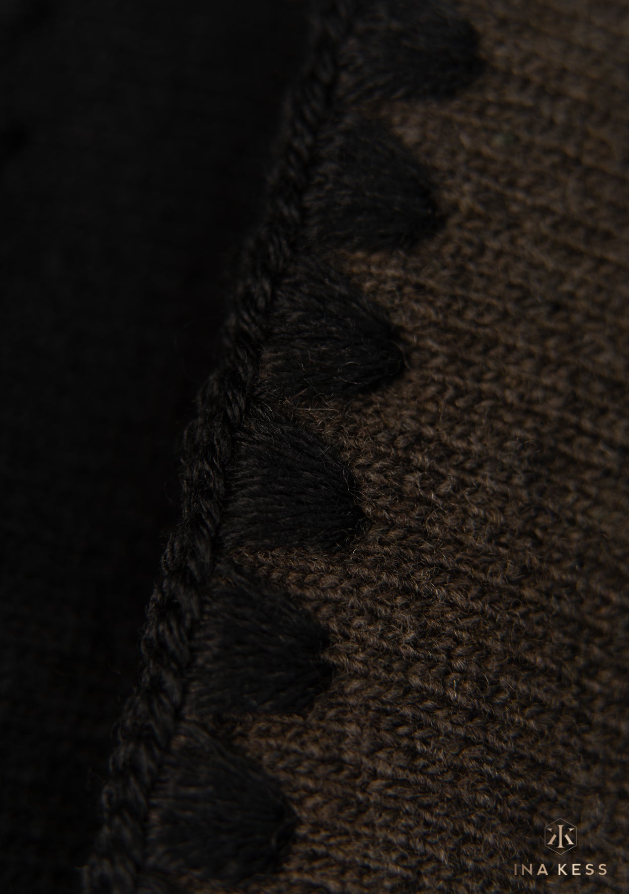 NELLETTO Scarf coal