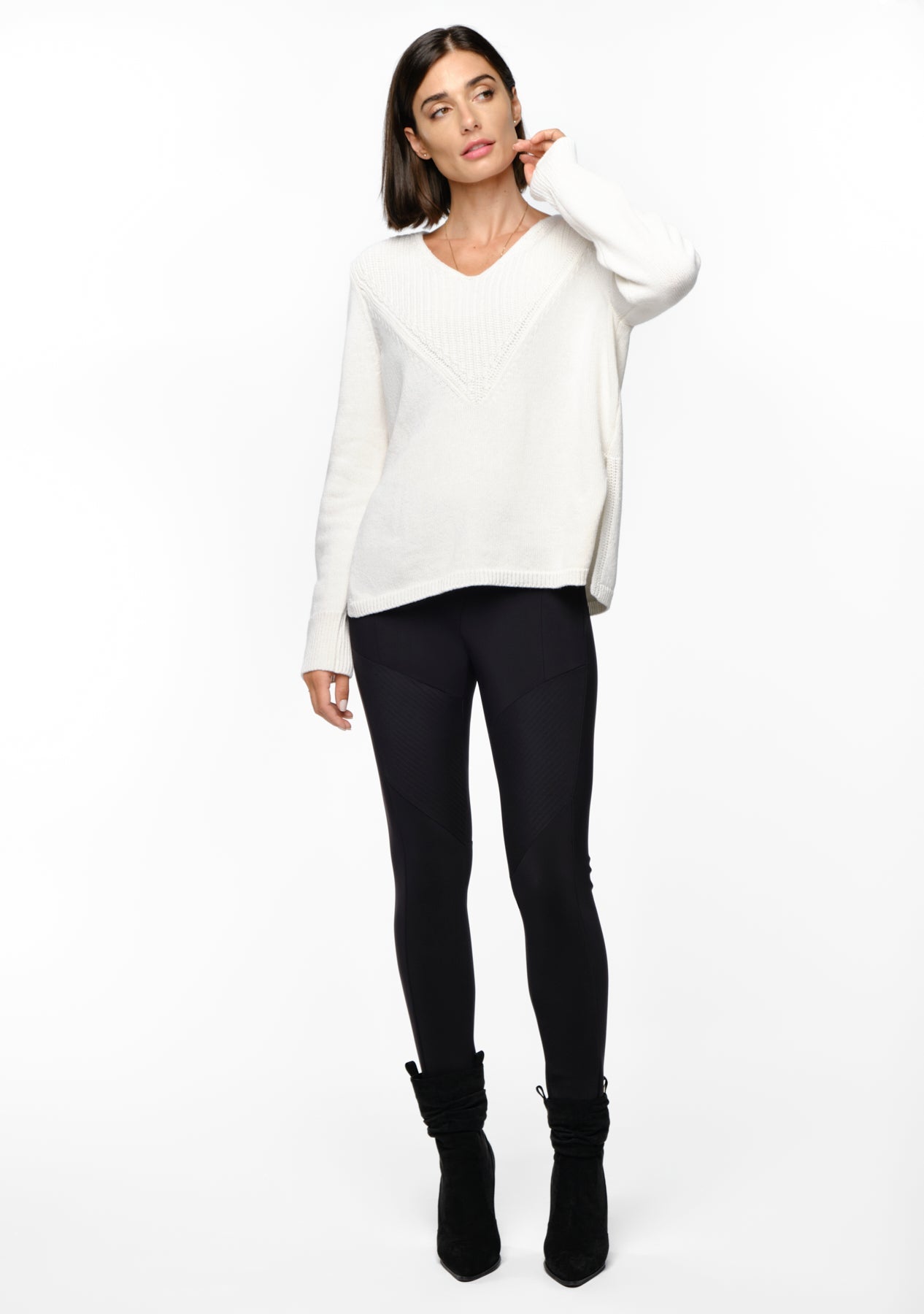 NEROLA Merino Cashmere Sweater cajo