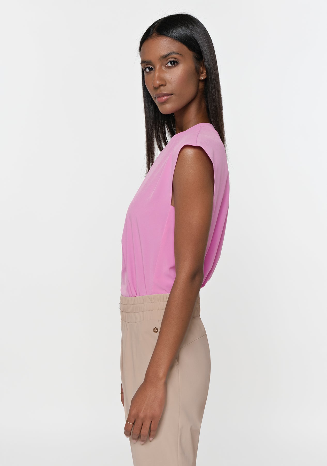 SCALA Voile Blouse magenta