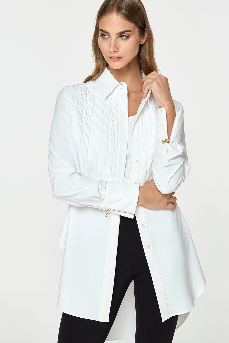 VICI Stretch Hemd weiss