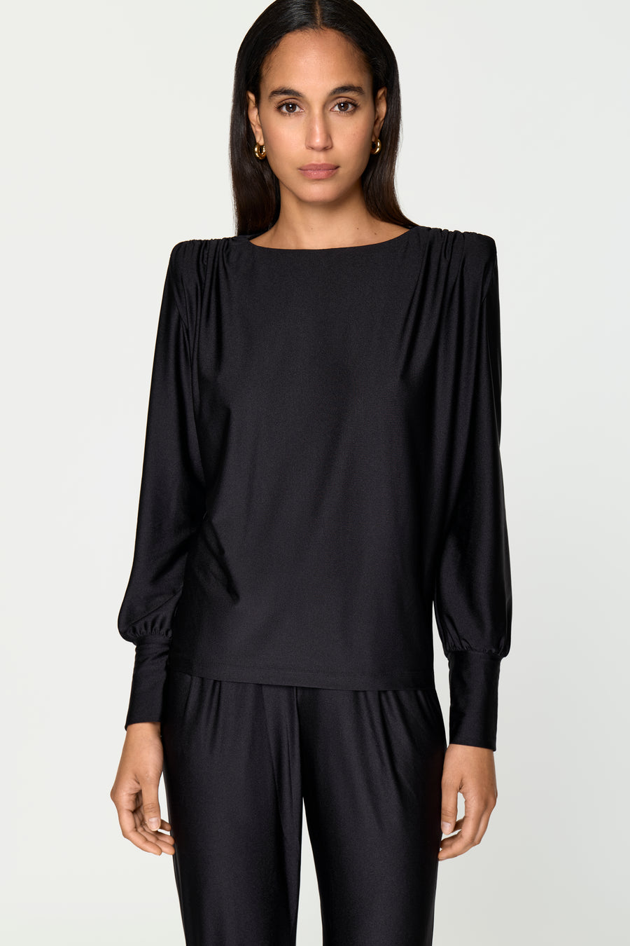 PECUNIA Blouse black