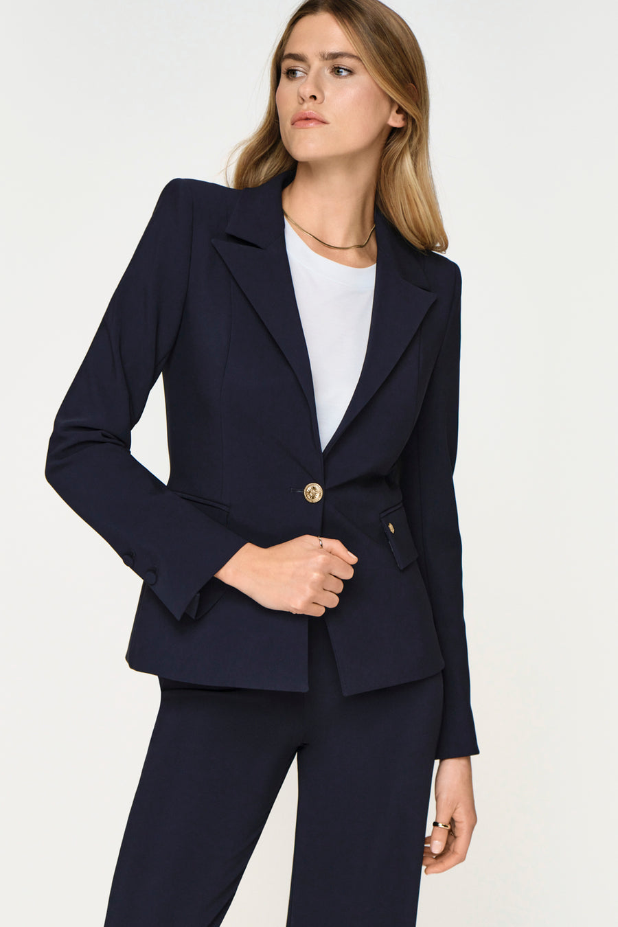 TSUKASA Blazer deep navy