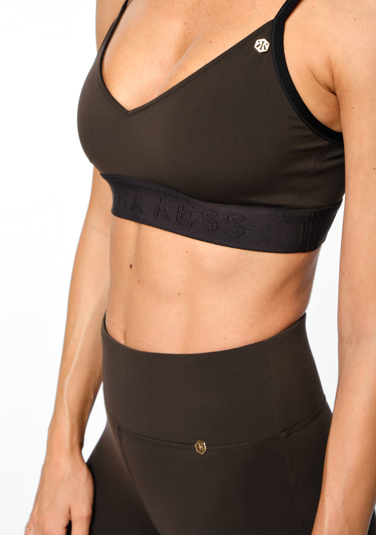 DELTA Padded Bra coal
