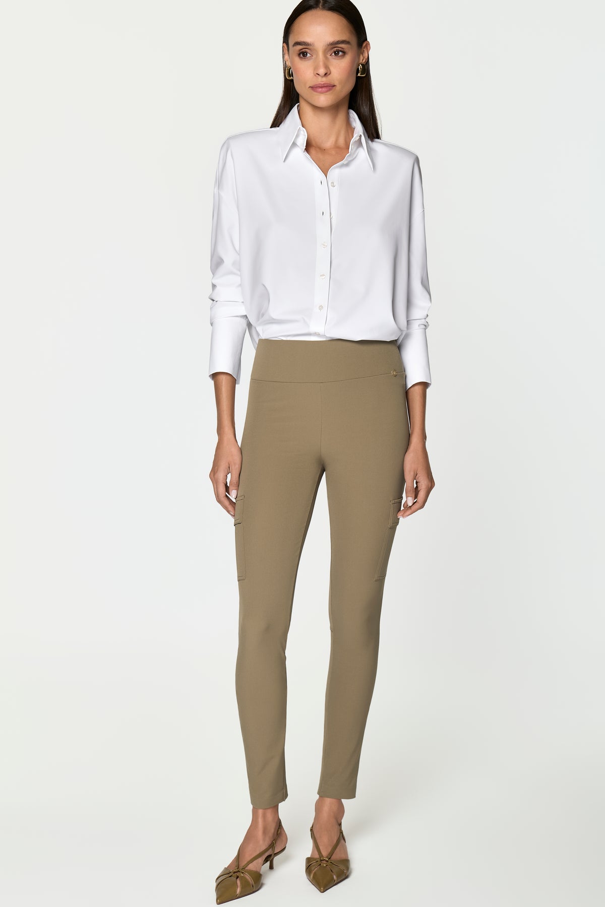 GAETA Stretch Pants oliva