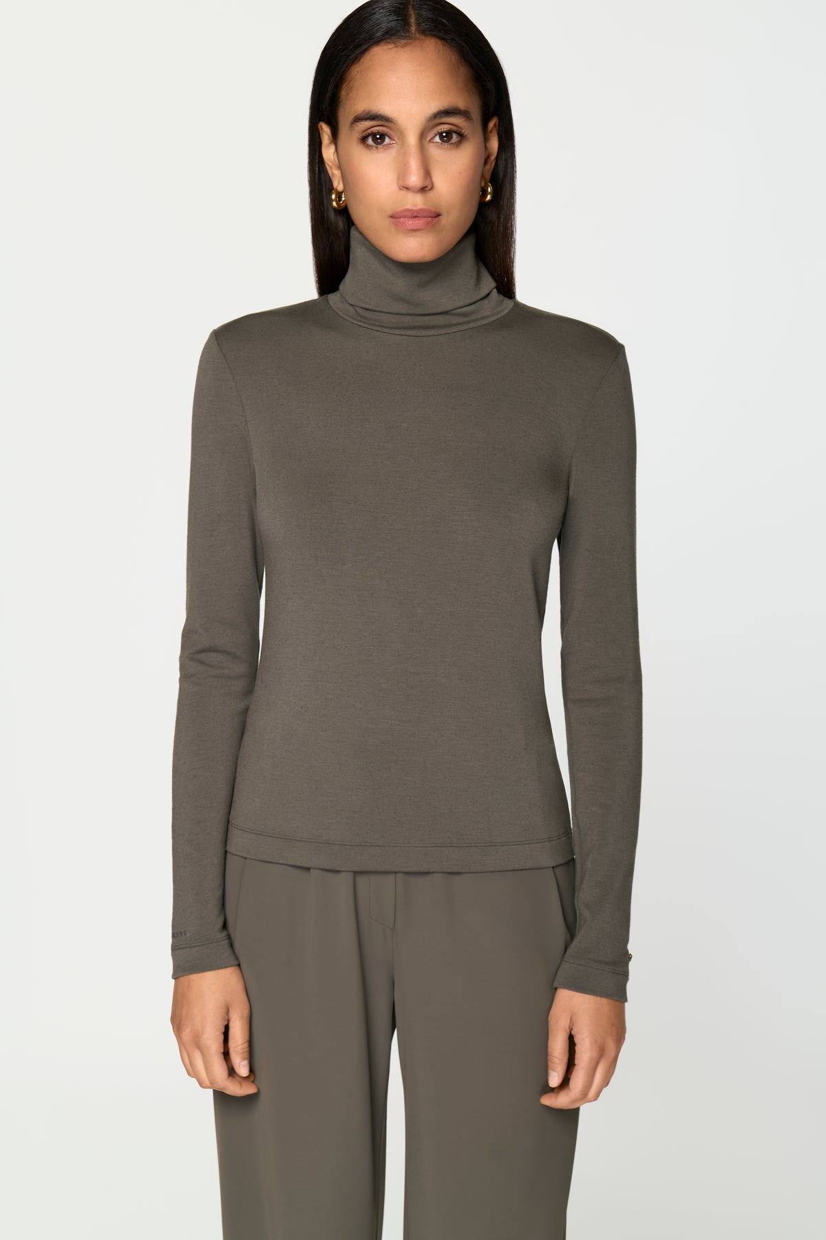 CIRCE Rollkragenpullover ombre