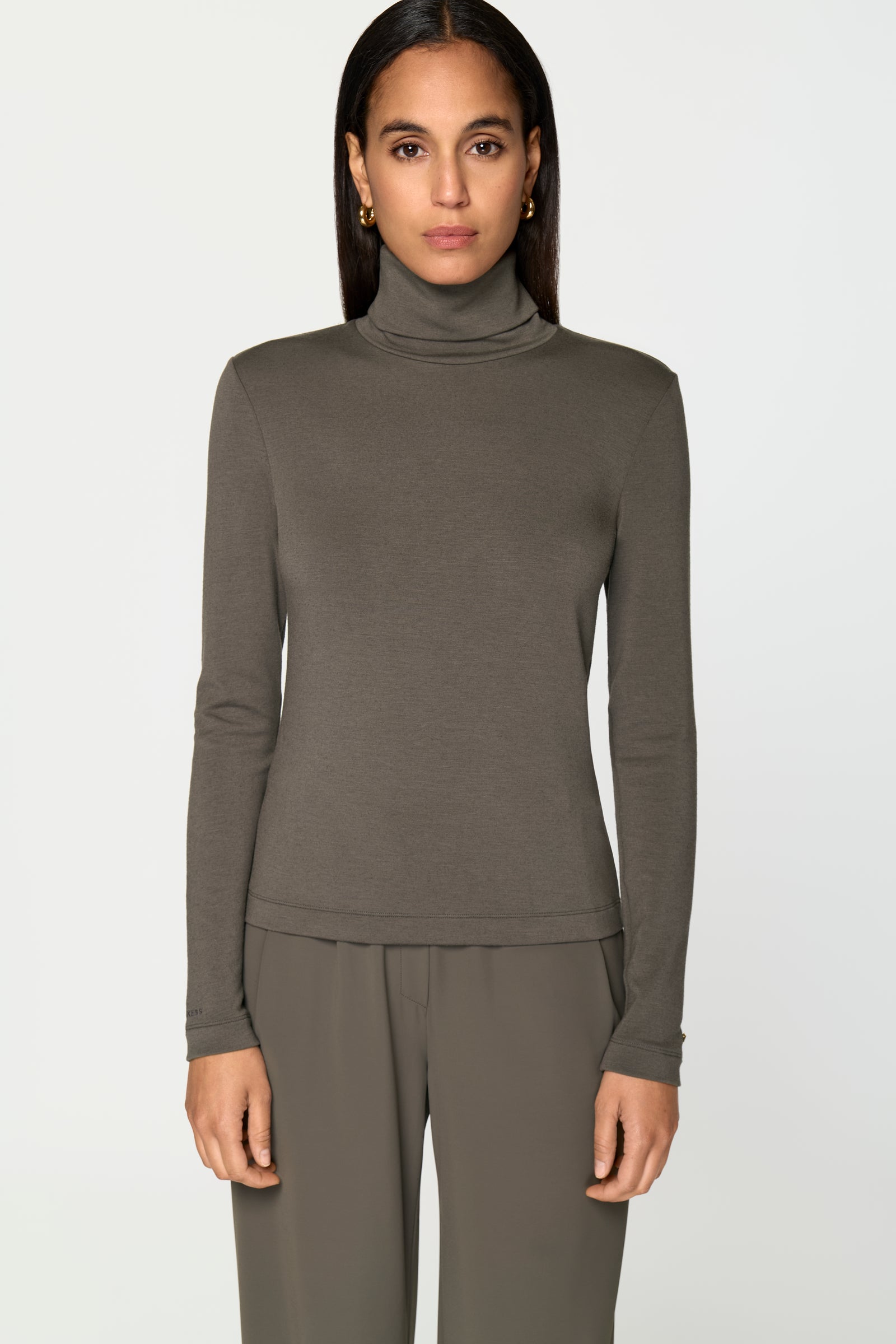 CIRCE Rollkragenpullover ombre