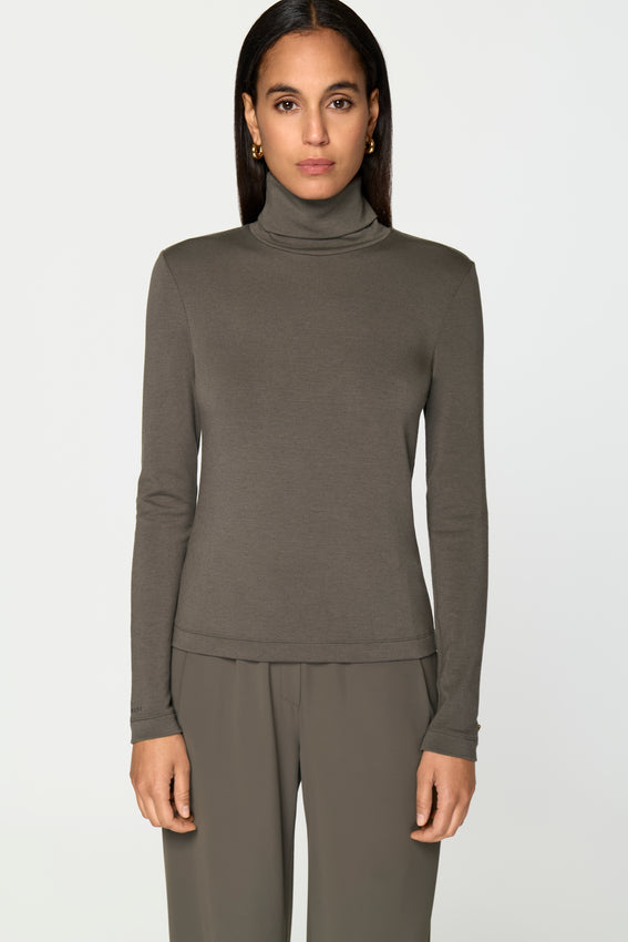 CIRCE Turtleneck Sweater ombre