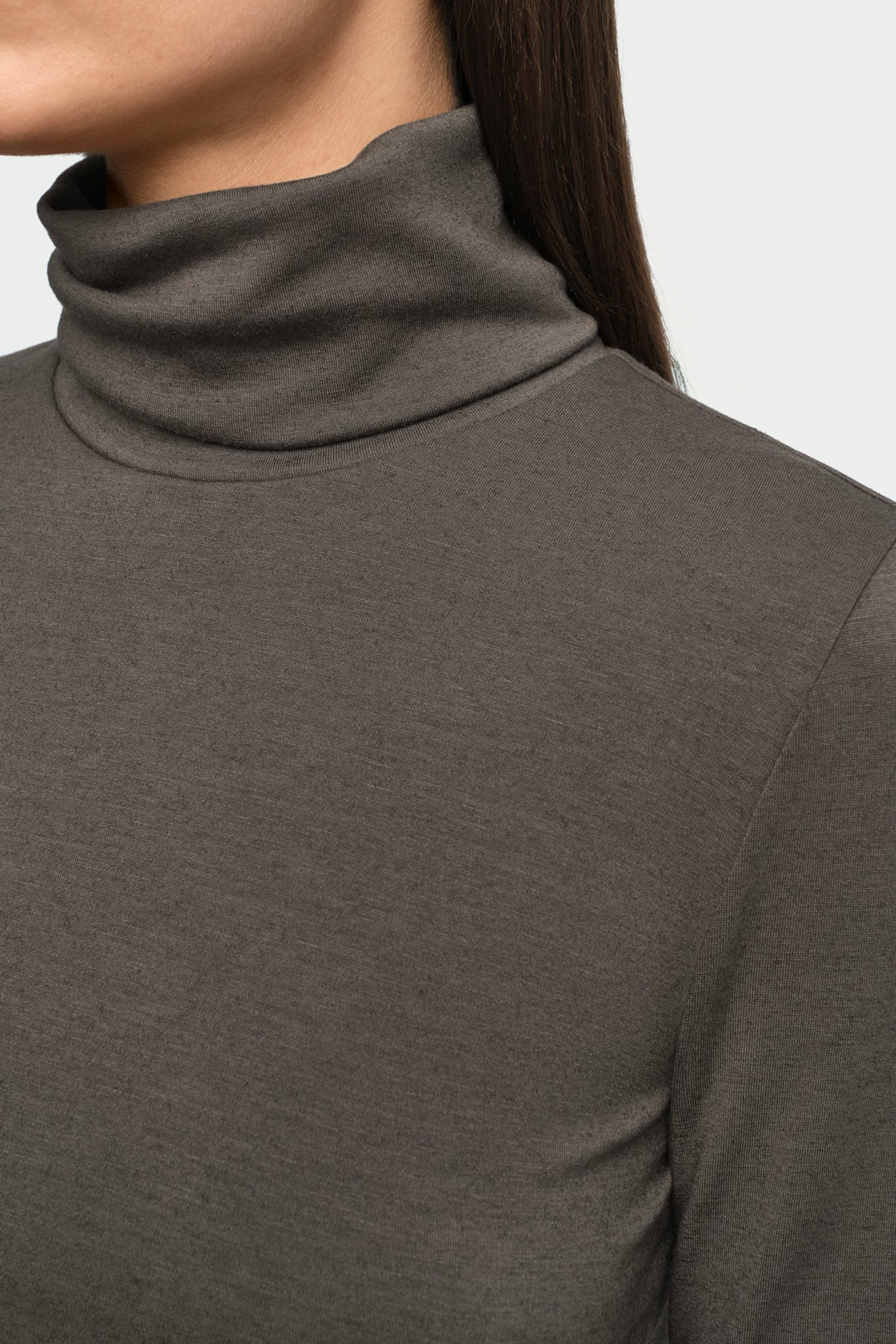 CIRCE Rollkragenpullover ombre