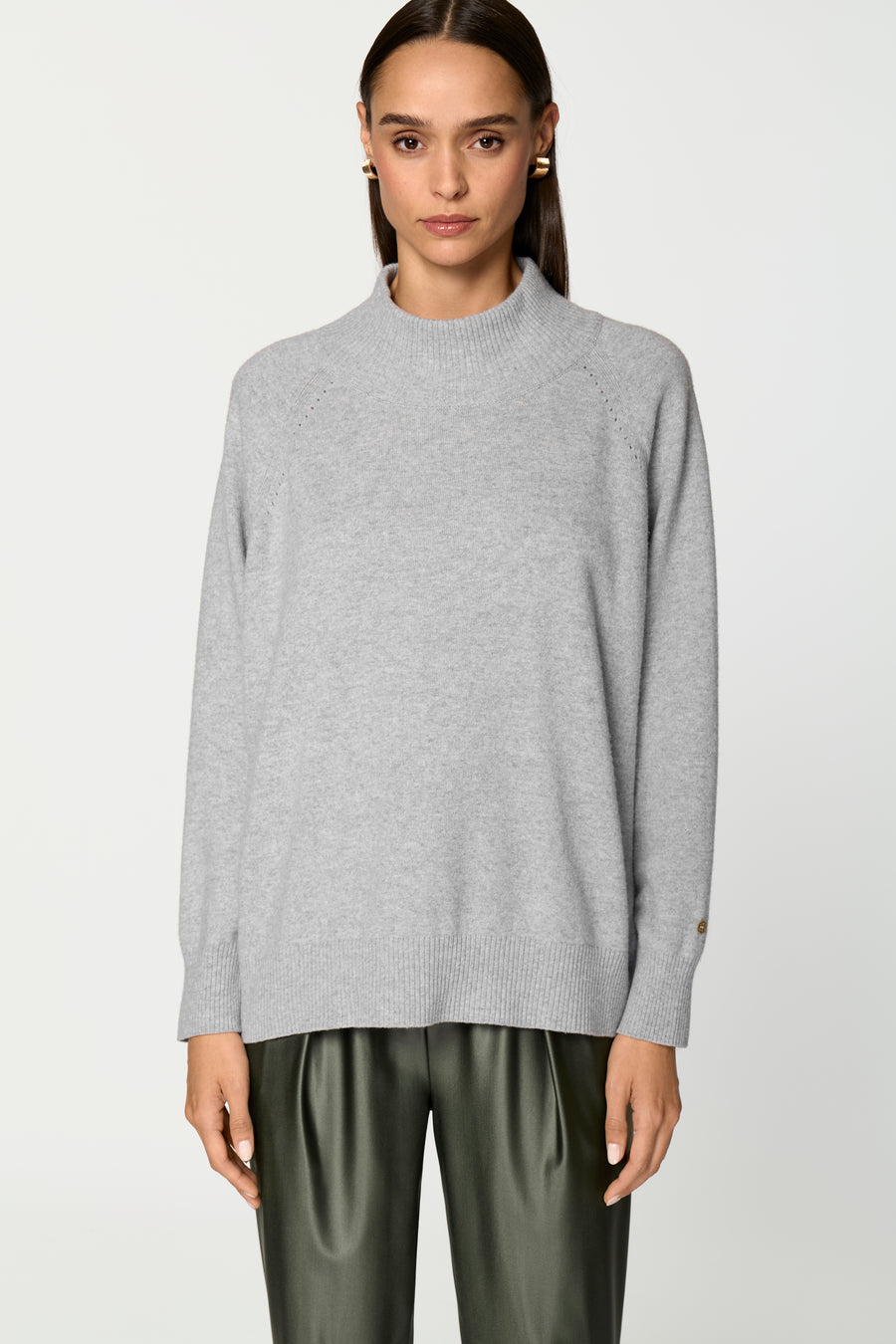 MOIRAI Pullover grigia
