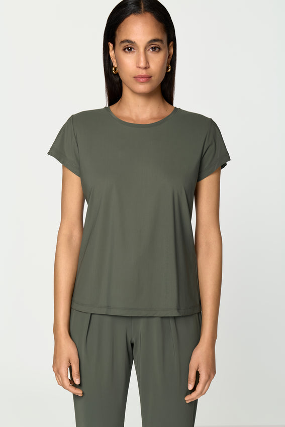 CHER Top verde