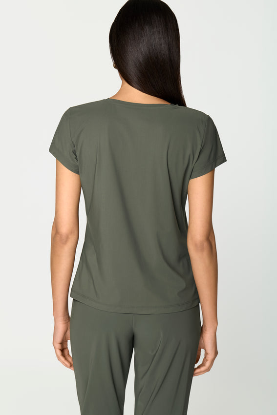 CHER Top verde