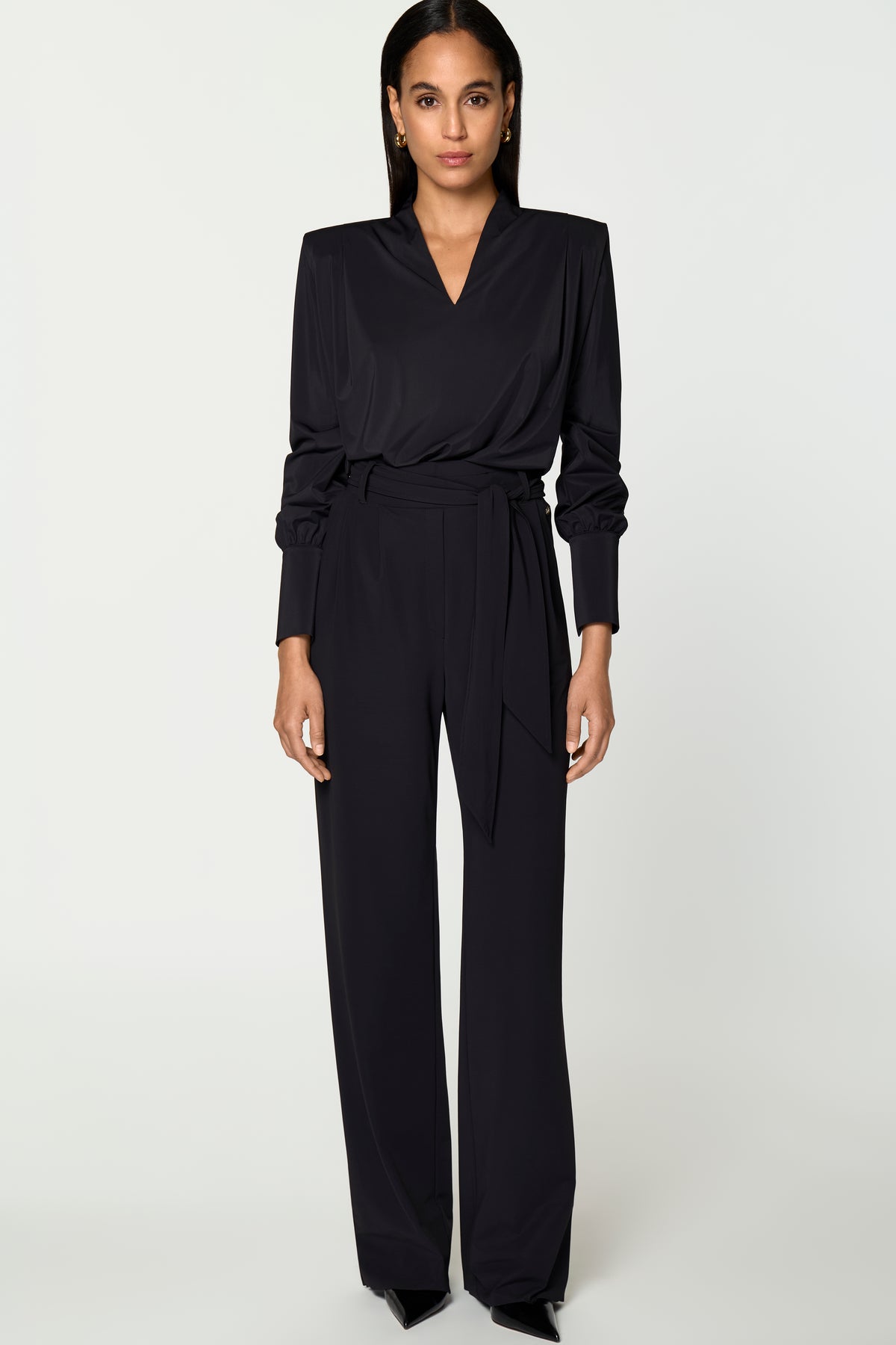 BISCARI Blouse black