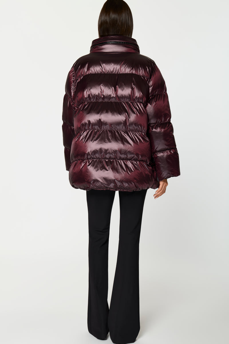 [THE MUSEUM VISITOR]★韓国人気★ROUND UNBALANCED PUFF JACKET A Look at The 'Mountain Folks Puff Jacket' by Mountain