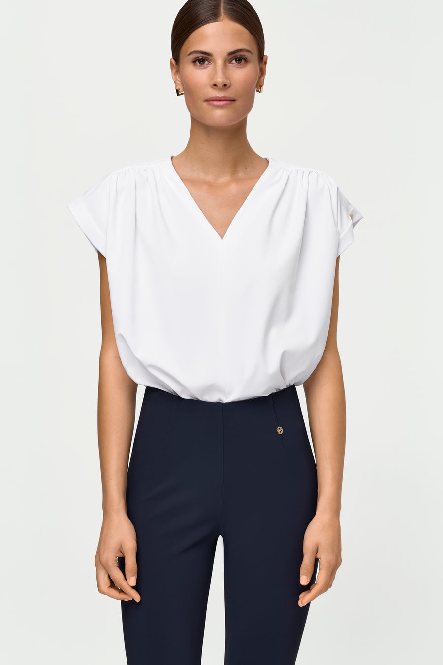 NEROLI Bluse weiss