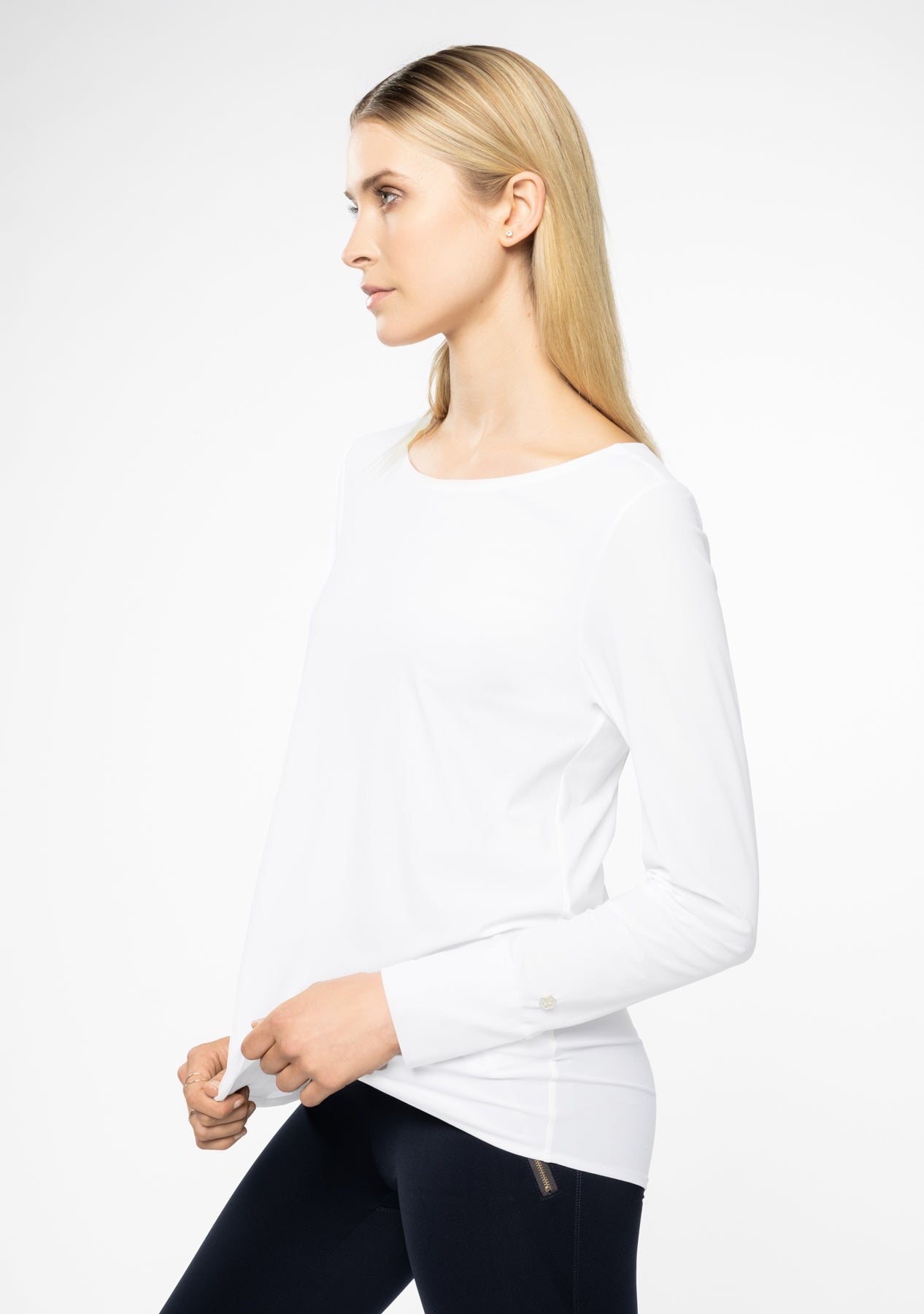 ALLDAYLONG Blouse feather white