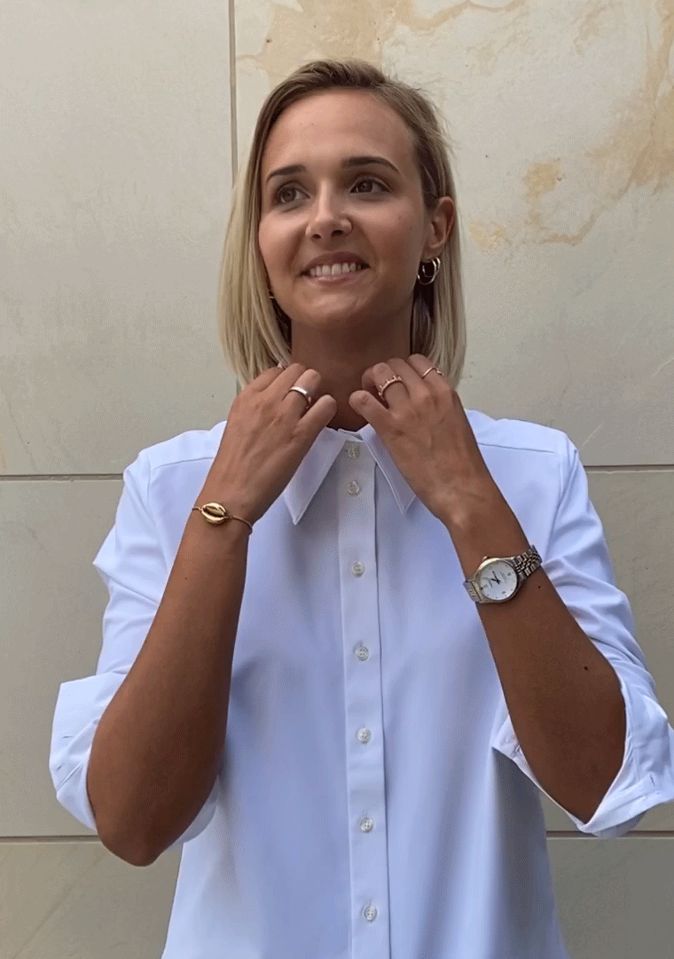 THE CLASSY WHITE Stretch Shirt