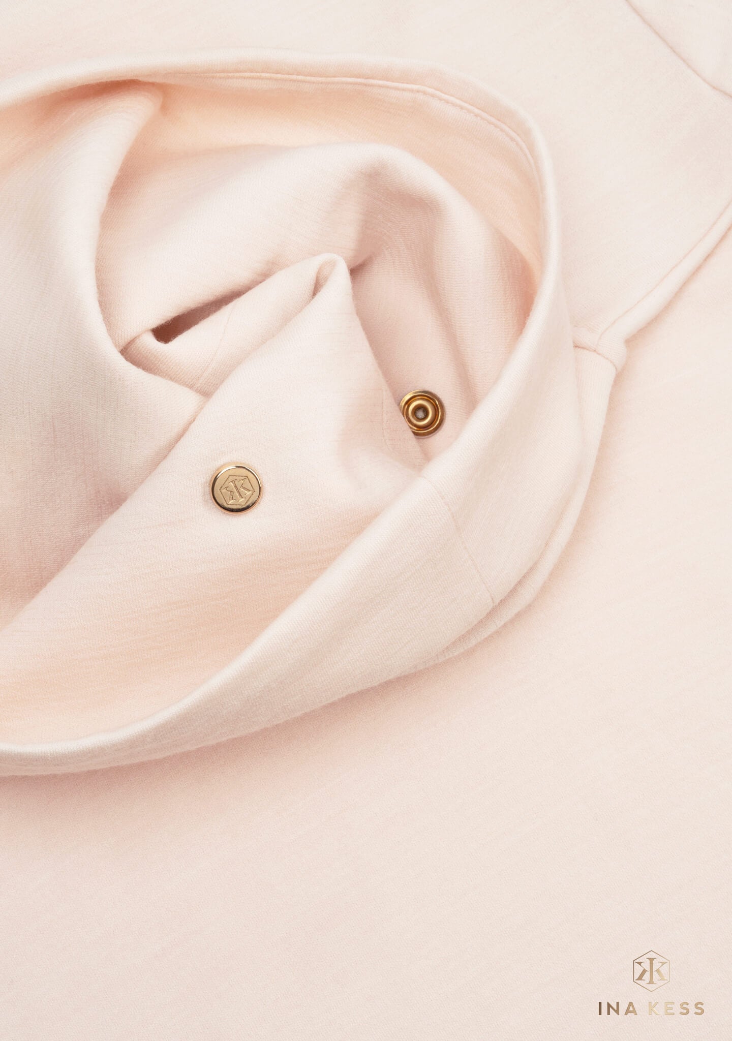 MERINO TURTLENECK Sweater rosa cipria
