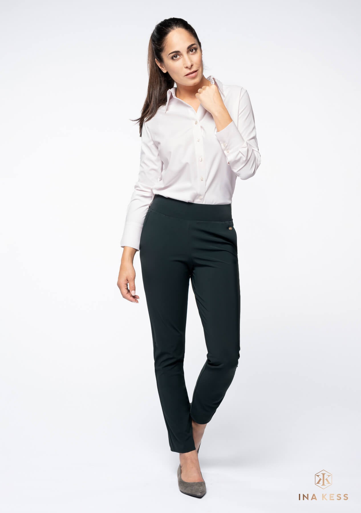 NO LIMIT Stretch Pants forest