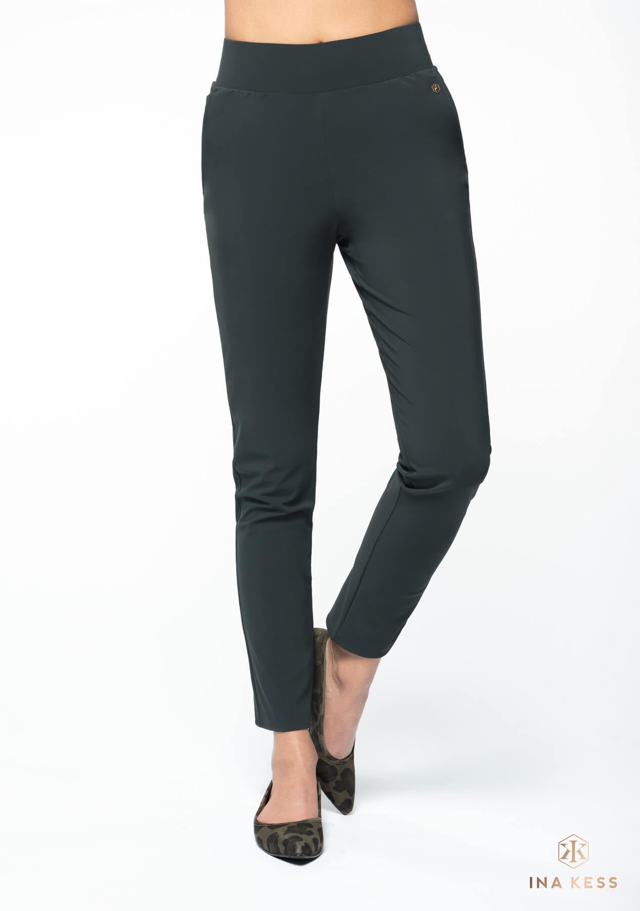 NO LIMIT Stretch Pants forest