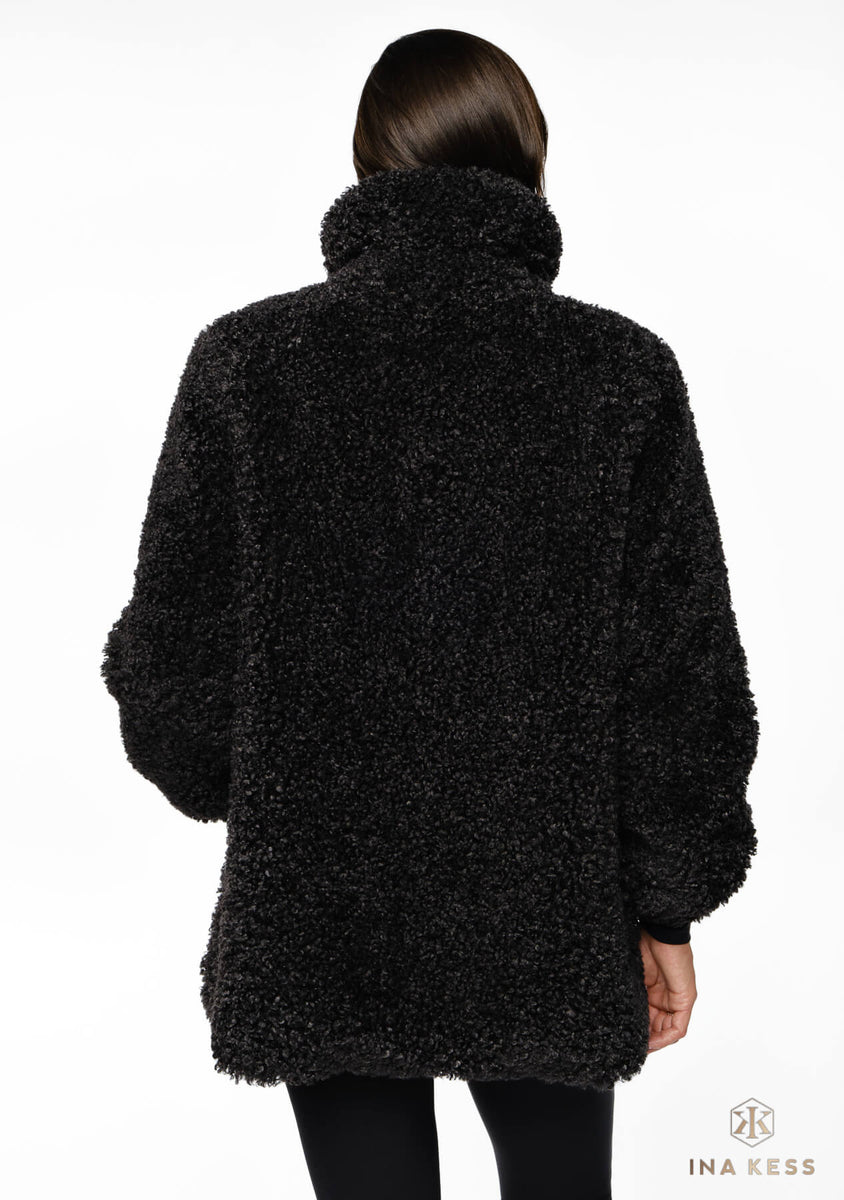 Superdry chester faux fur coat sale