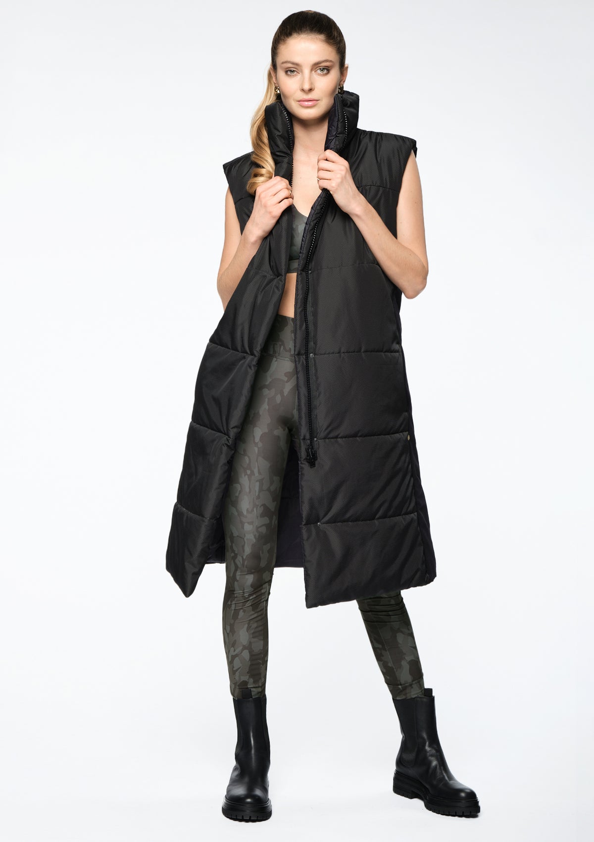 CARAPACE Vest black