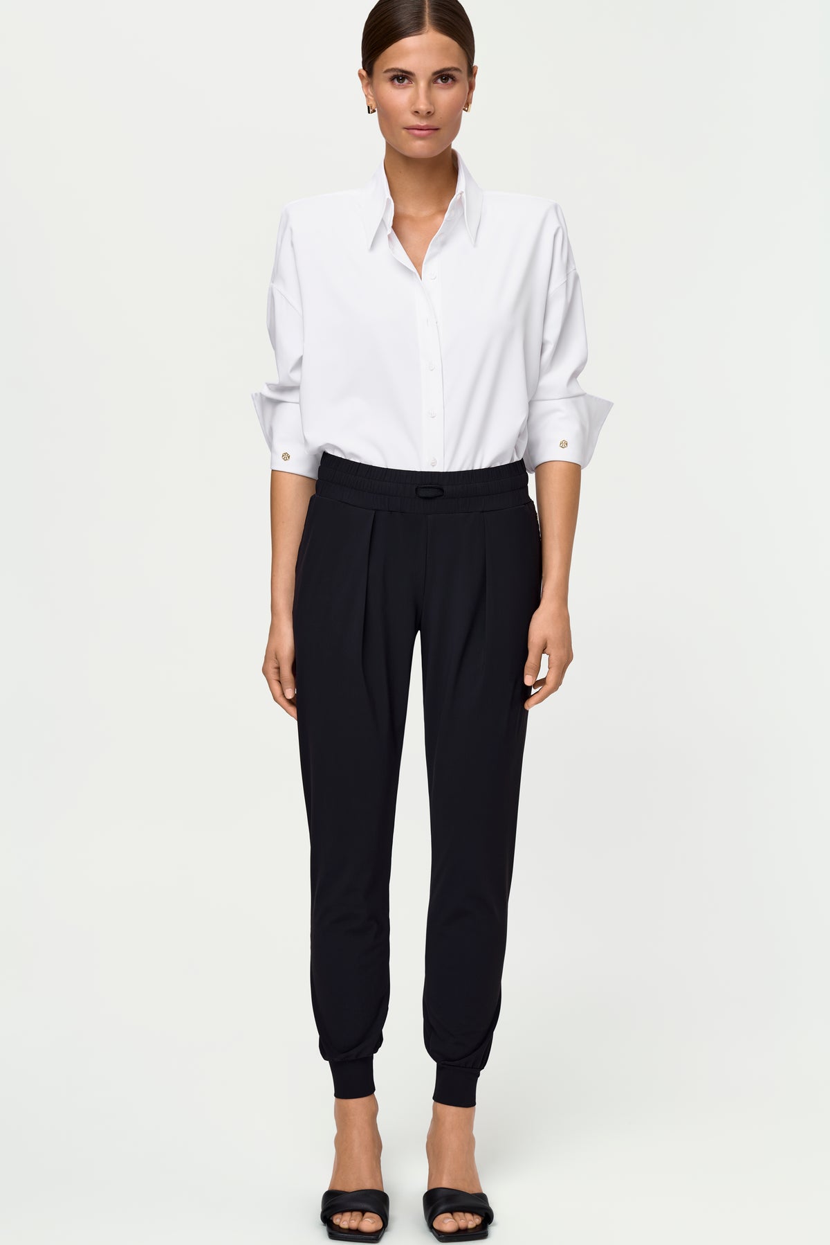 LUXE LÉGER Track Pants schwarz