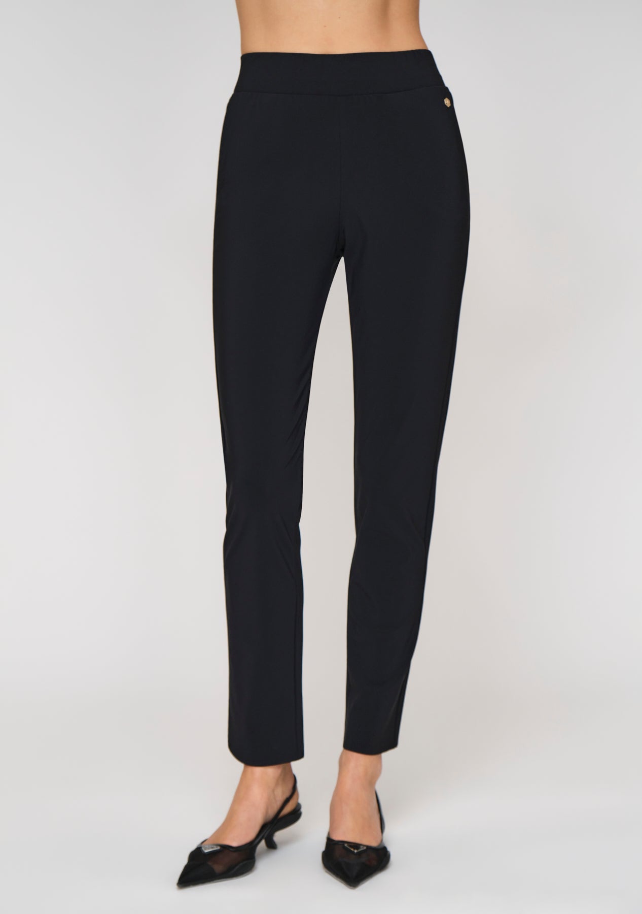 Black Stretch Pants