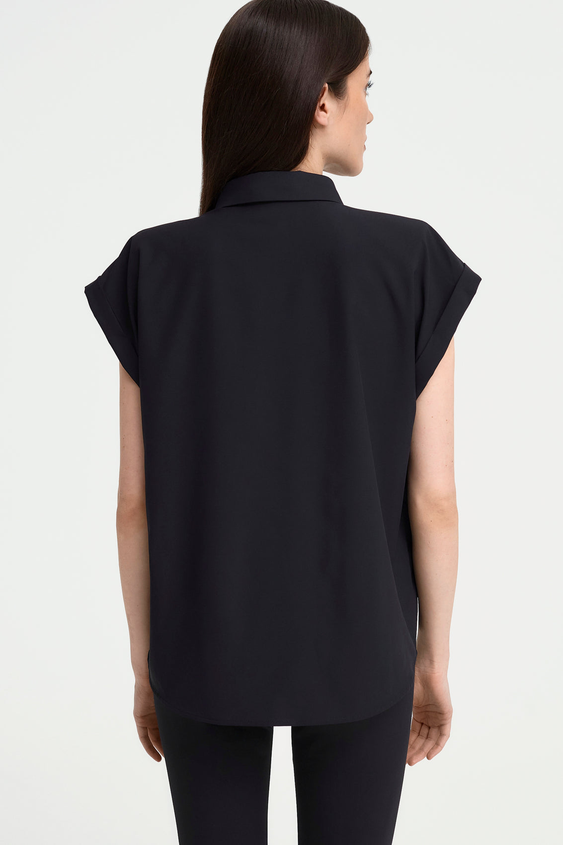 CASETTE Bluse schwarz
