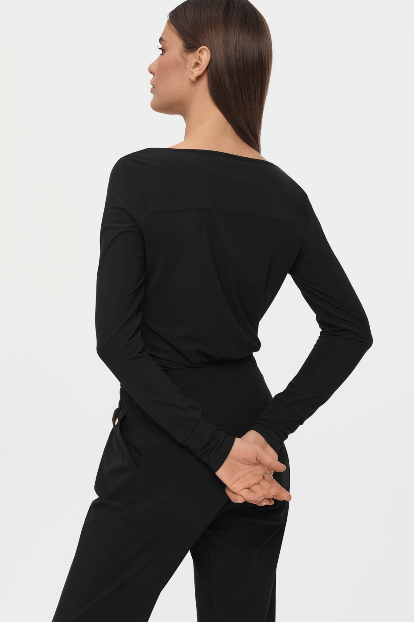 ALLDAYLONG Bluse schwarz