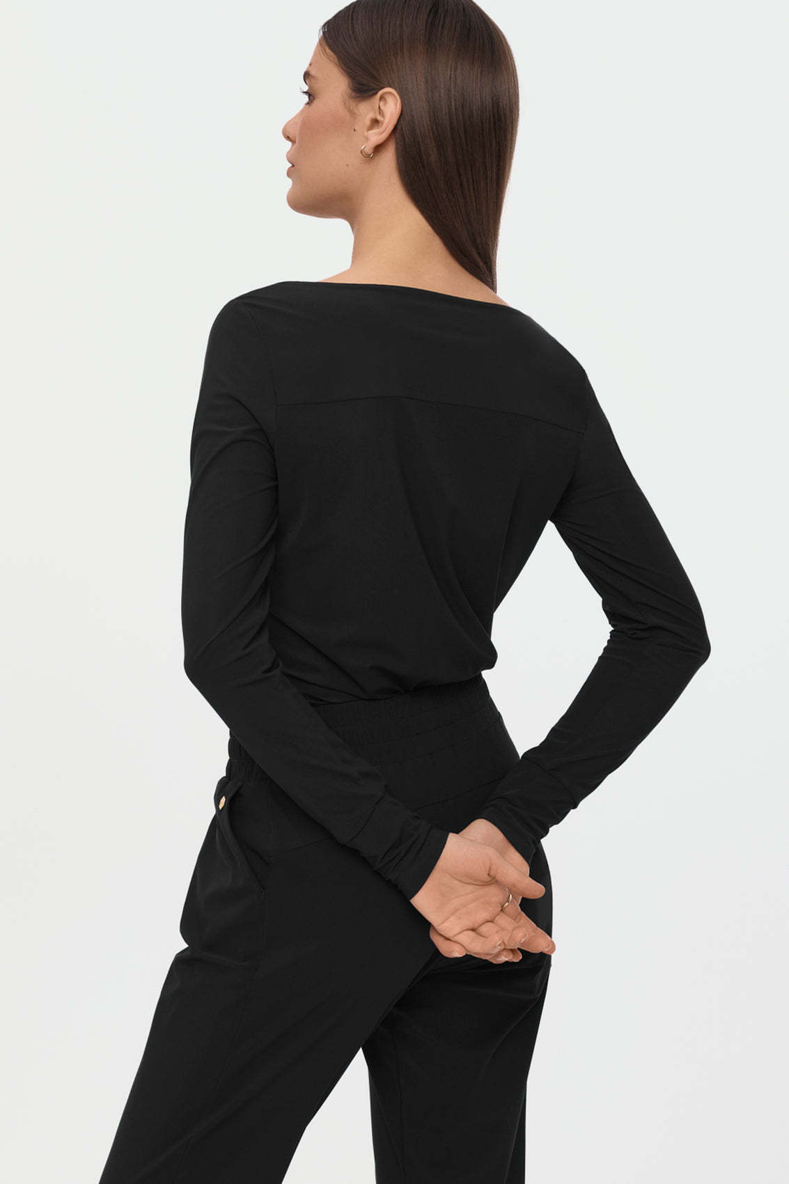 ALLDAYLONG Bluse schwarz