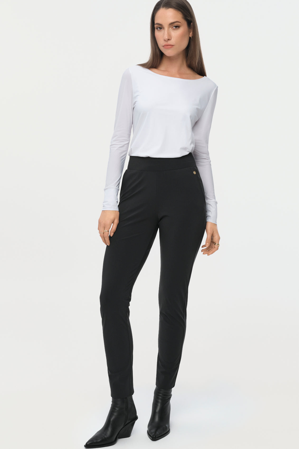 ALLDAYLONG Blouse feather white