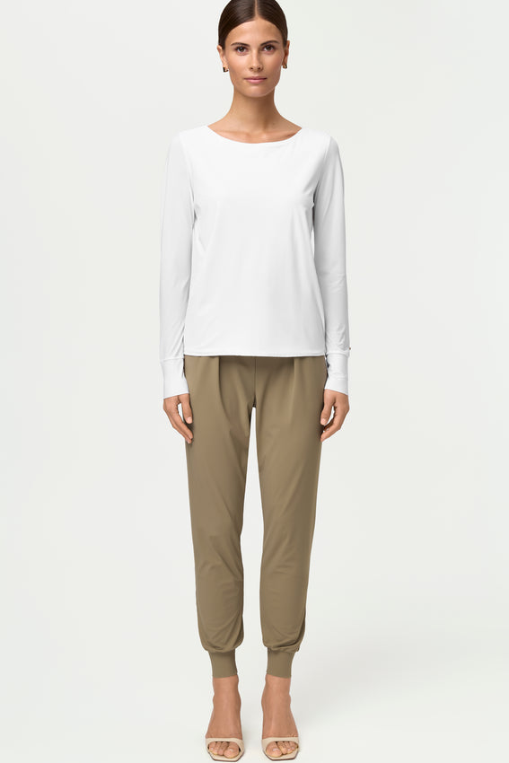 ALLDAYLONG Blouse feather white