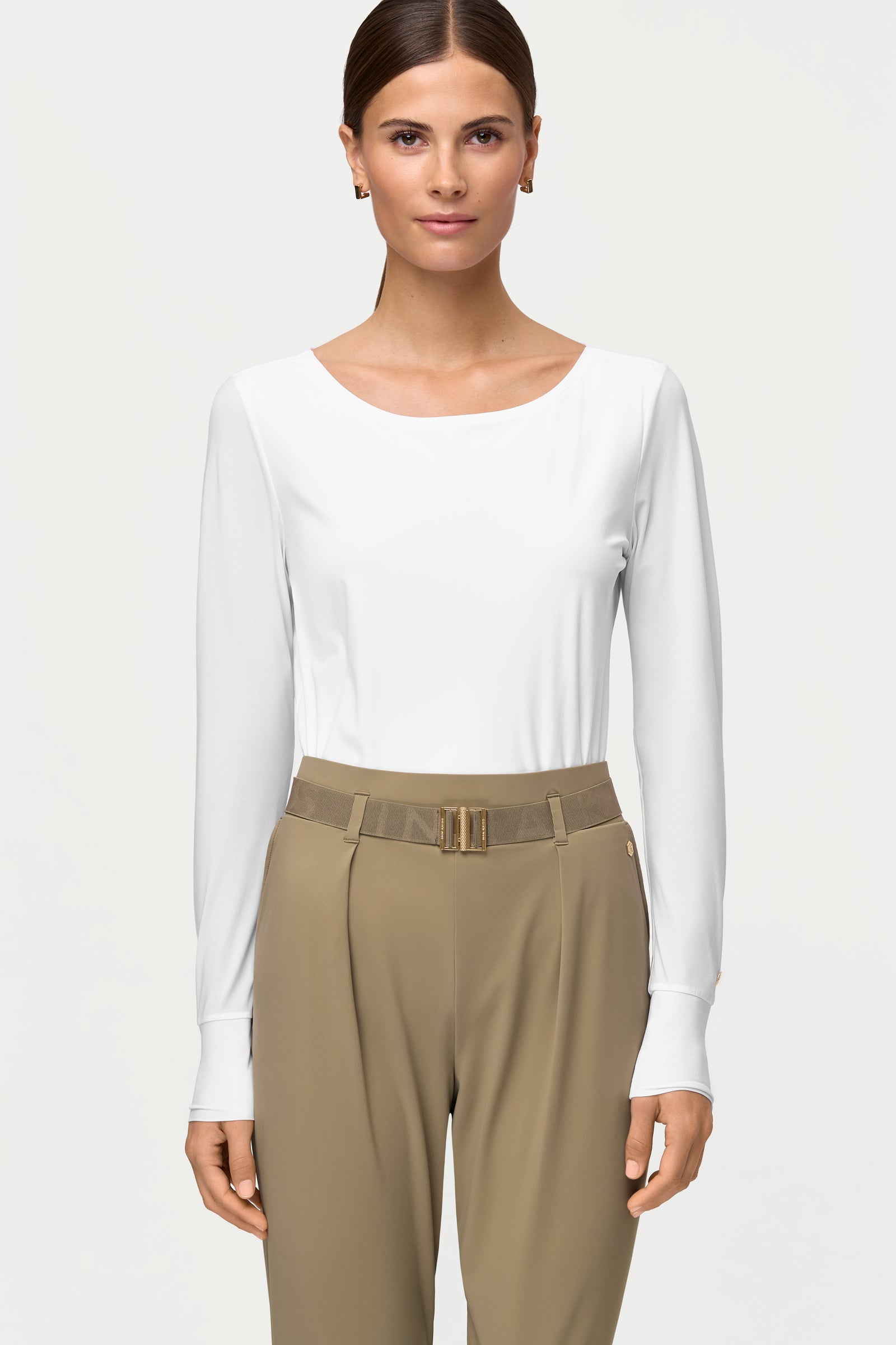 ALLDAYLONG Bluse feather white