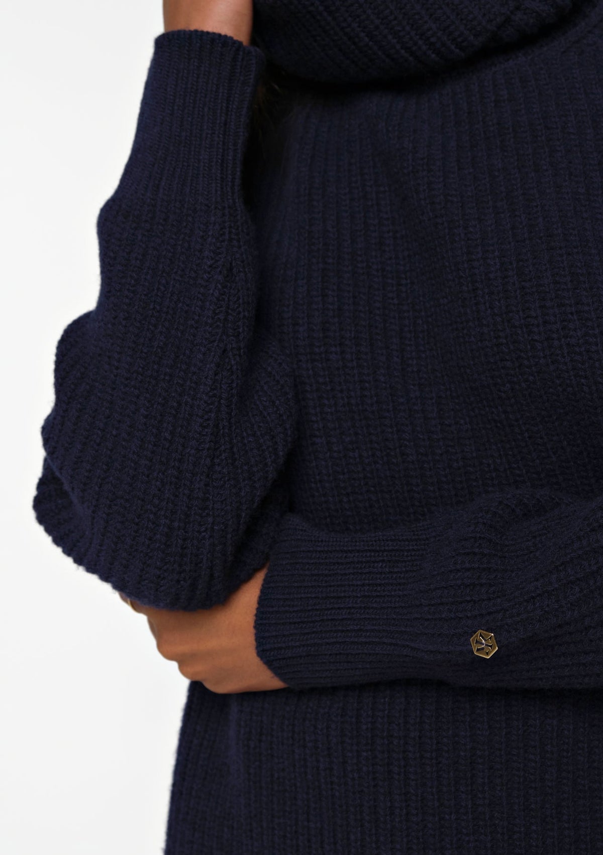 SAN MAURIZIO Cashmere Sweater navy