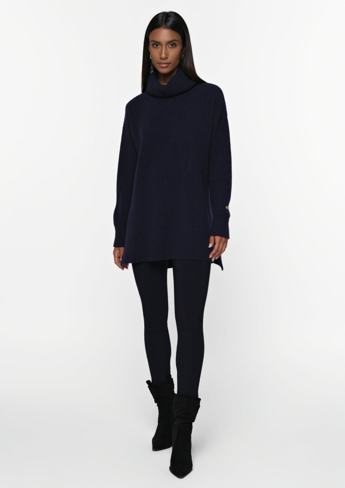 SAN MAURIZIO Cashmere Sweater navy