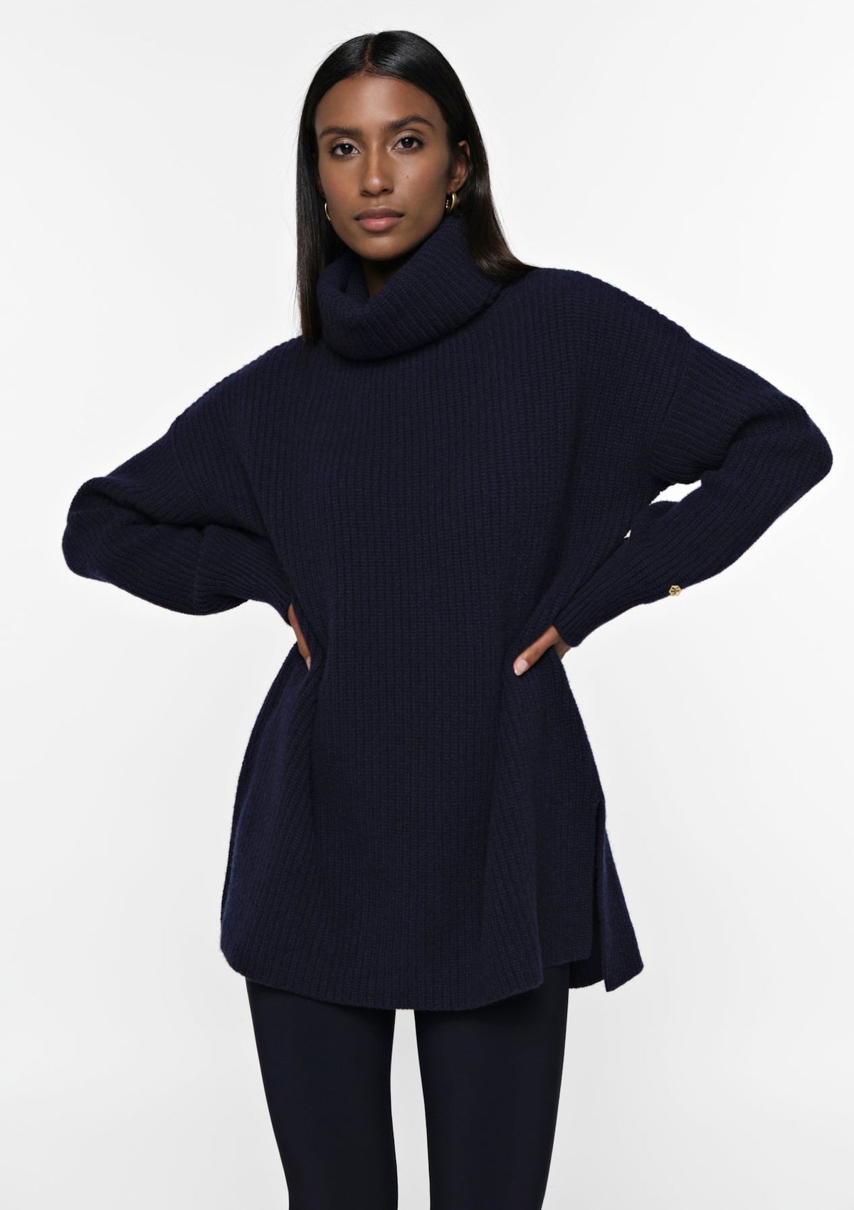 SAN MAURIZIO Cashmere Sweater navy