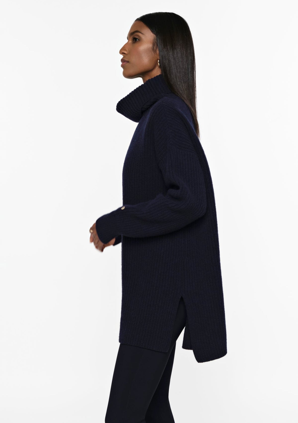 SAN MAURIZIO Cashmere Sweater navy