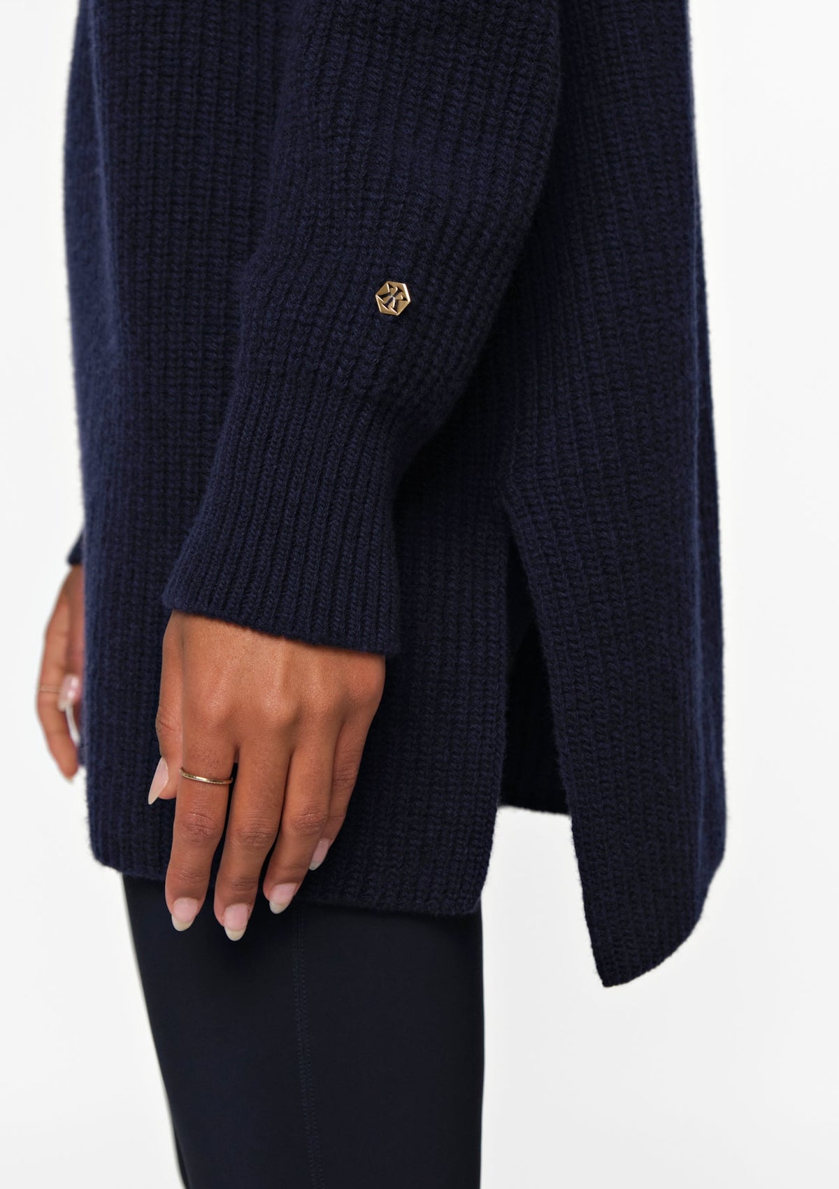 SAN MAURIZIO Cashmere Sweater navy