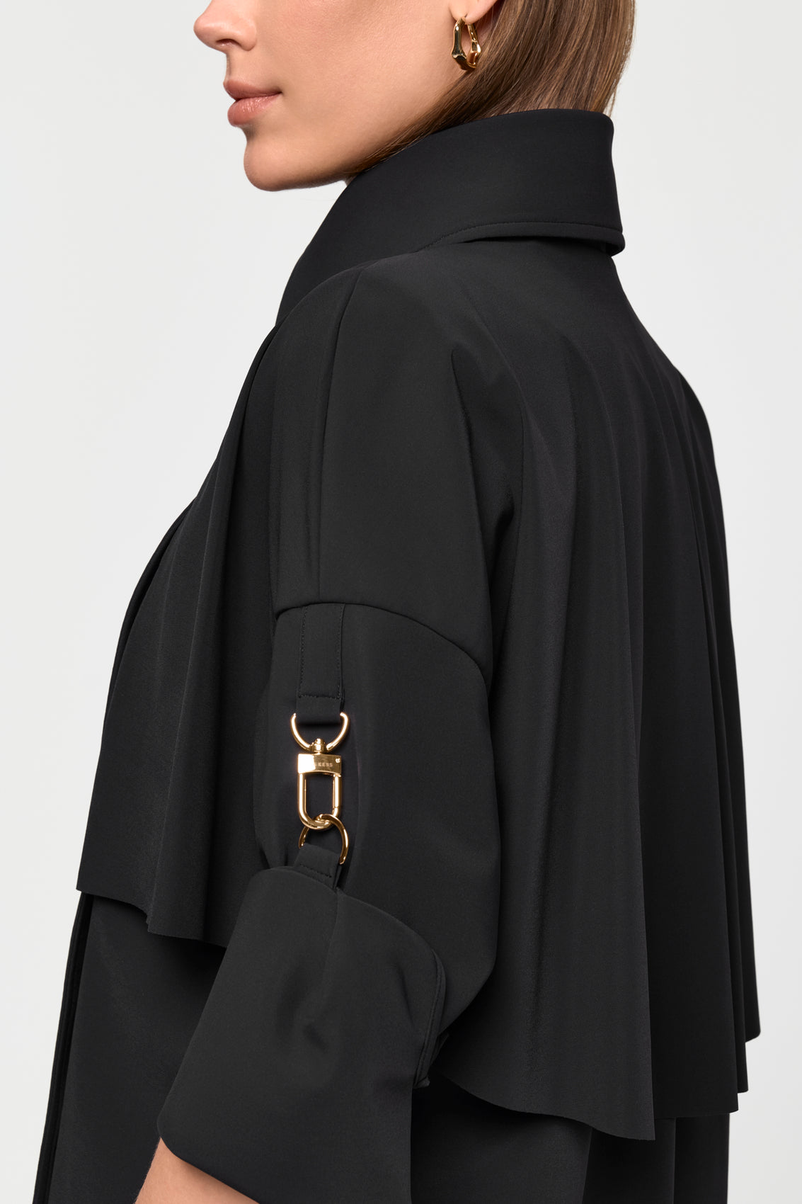 CRESSIDA Trench Jacket black
